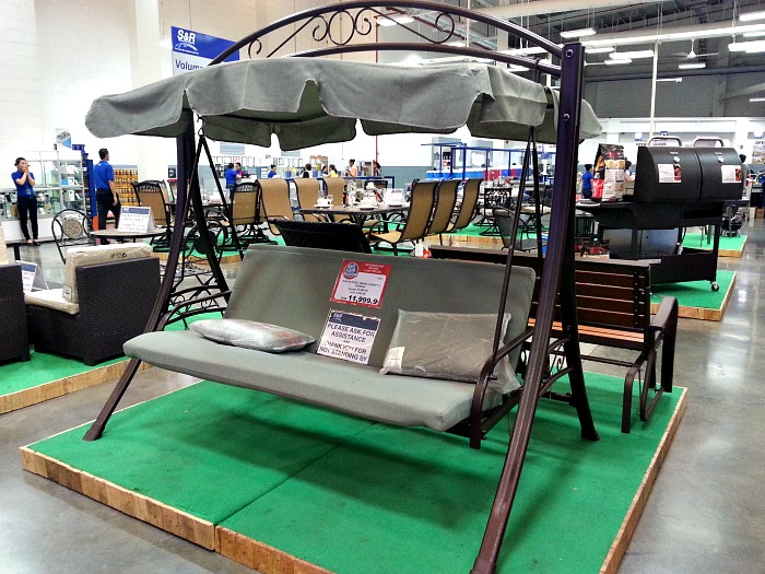 Snr Outdoor Furniture Olefin Steel Swing Canopy Karen Mnl