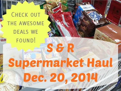 SnR Supermarket Haul Dec 20 2014 Cart 2 - Karen MNL