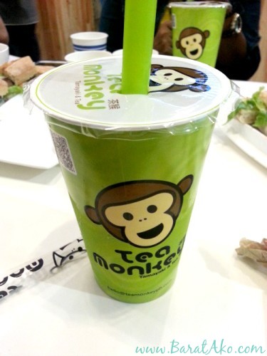 Tea Monkey Drink Cup Straw