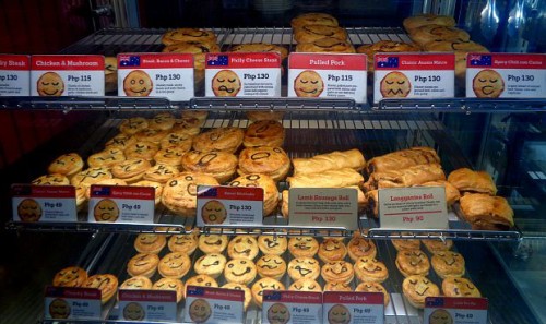 Pie Face Pie Display