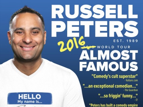 Watch Russell Peters in Manila on Feb 22!