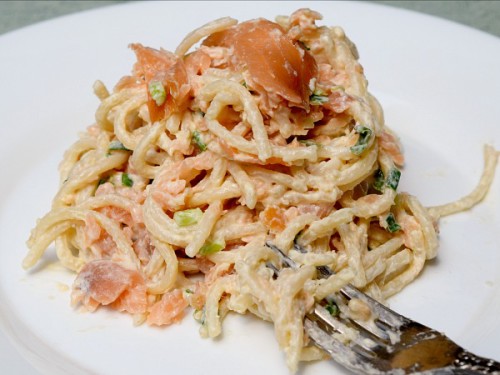 Easy Smoked Salmon Cream Pasta Recipe