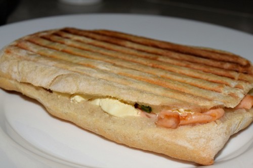 SnR Feb 2016 Smoked Salmon Panini Finished