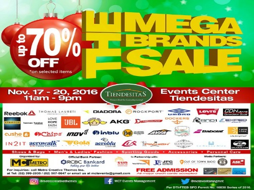 17th MegaBrands Sale this Weekend at Tiendesitas