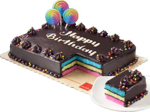 New Rainbow Dedication Cake from Red Ribbon