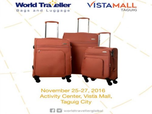 World Traveller Luggage Sale Nov. 25 – 27