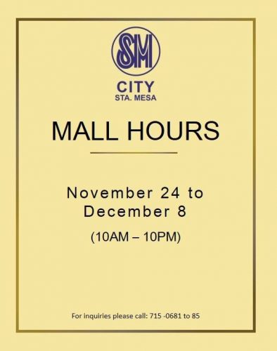 sm-sta-mesa-holiday-mall-hours