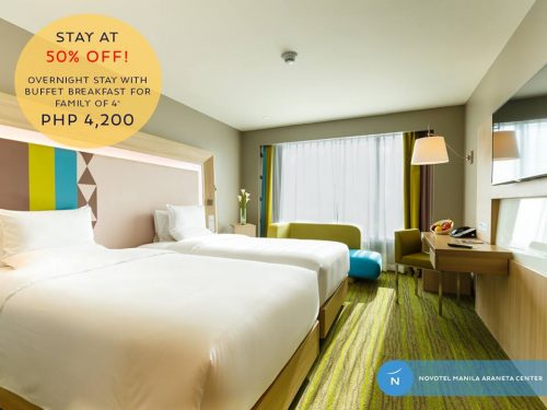 Novotel Manila Labor Weekend Voucher Sale 2017!