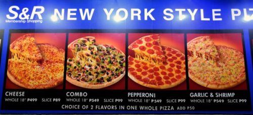 SnR Pizza Warehouse Prices