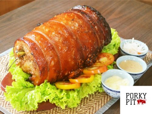 Porky Pit Cebu Lechon Belly & Lechonarma