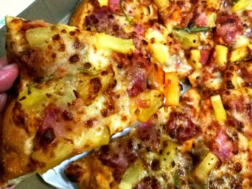 Celebrate National Pineapple Day with a Greenwich Hawaiian Overload Pizza