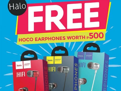 Promo Alert! Free HOCO Earphone with HALO Backpack Purchase