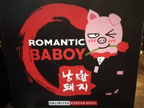 Romantic Baboy Signage