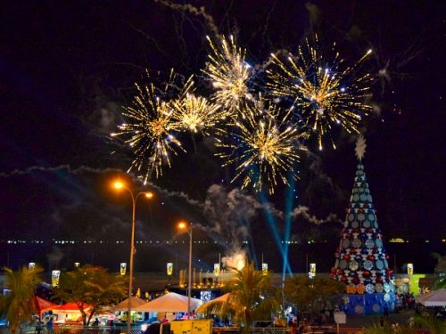 Firefly Lights Up the Christmas Tree at SM By the Bay