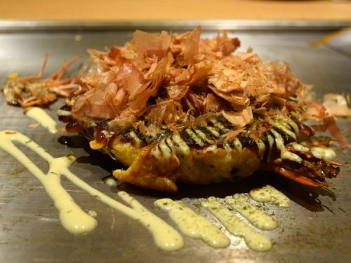 Dinner at Japanese Chain Chibo Okonomiyaki