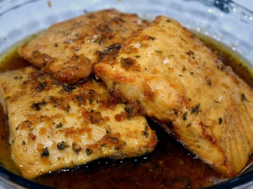 Garlic Honey Butter Salmon – Very Easy Recipe!