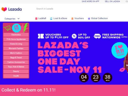 LAZADA 11.11 SALE & 100 Top Deals List!!!