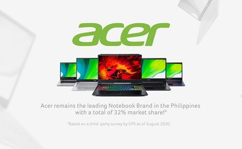 Acer Keeps No. 1 Ranking in Consumer, Gaming PCs in the Philippines