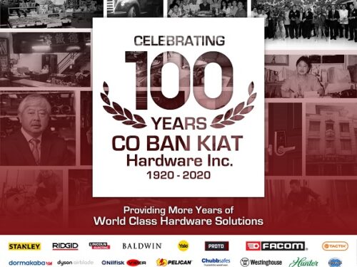 Co Ban Kiat Hardware: 100 Years of Providing More Years of World Class Hardware Solutions